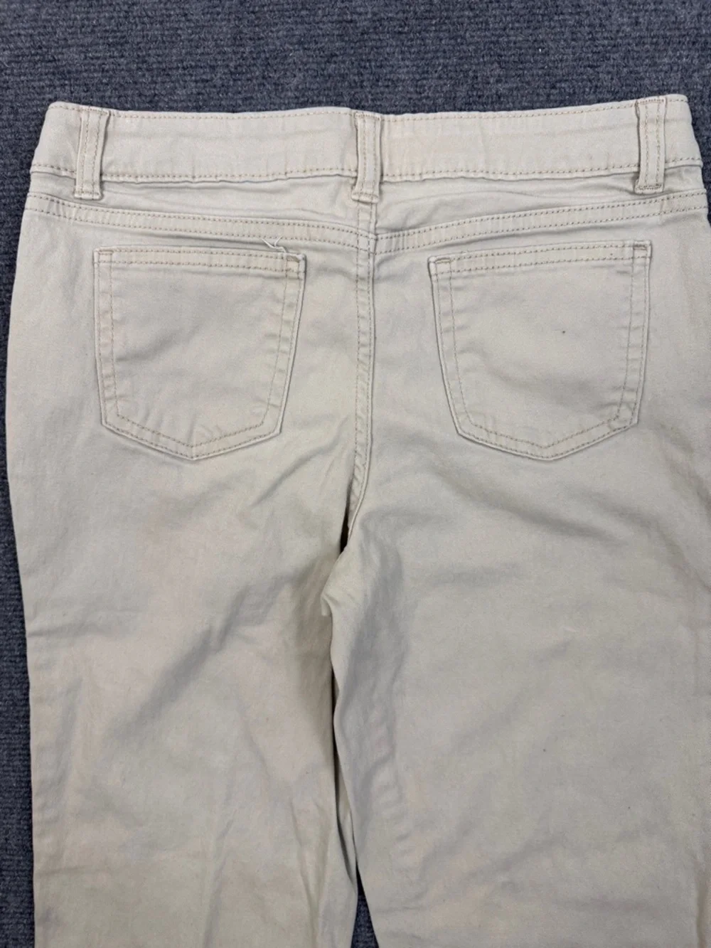 wonder nation kids Straight-Leg Khaki Pants Adjustable Waist Sz 12 (K1)